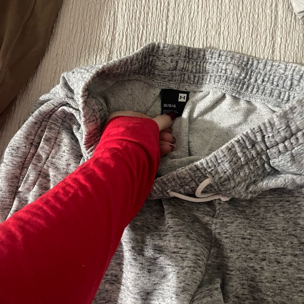 Under Armour Gray Track Pants